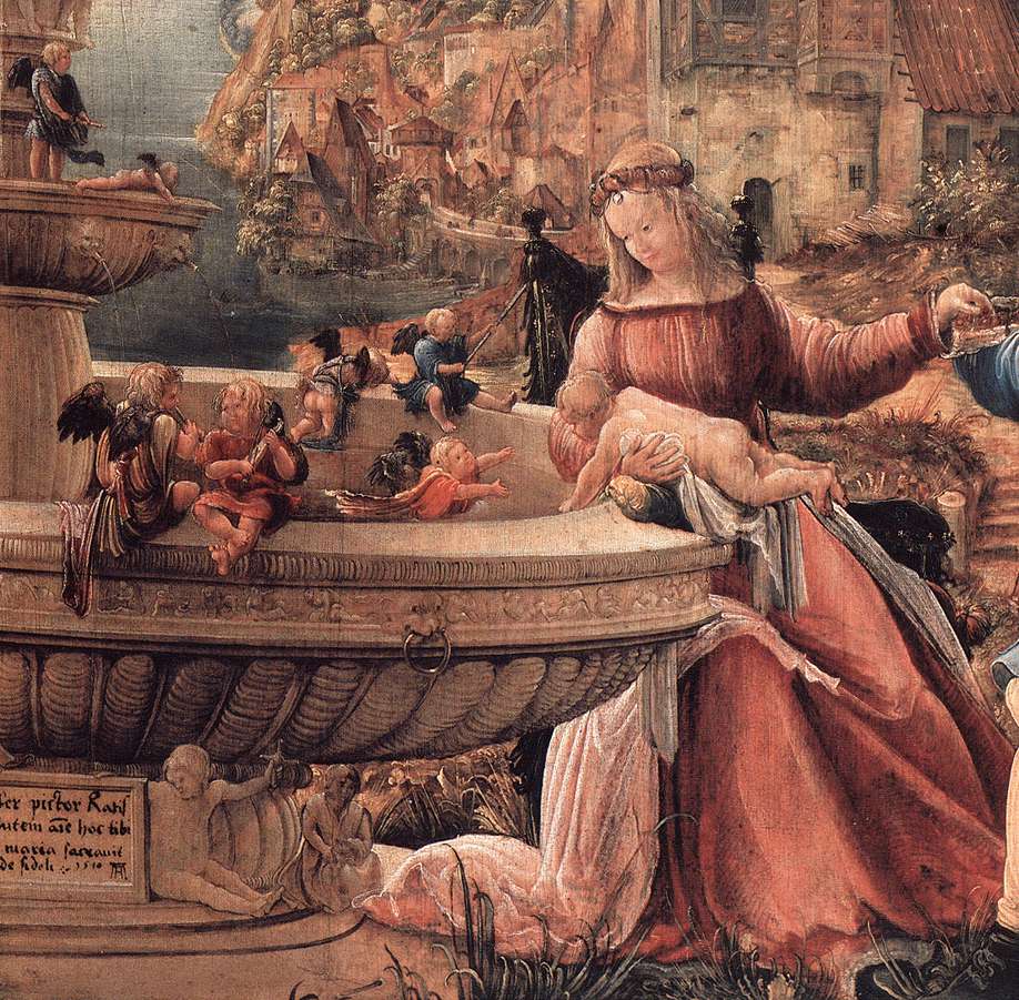 Rest on the Flight into Egypt (detail) kk